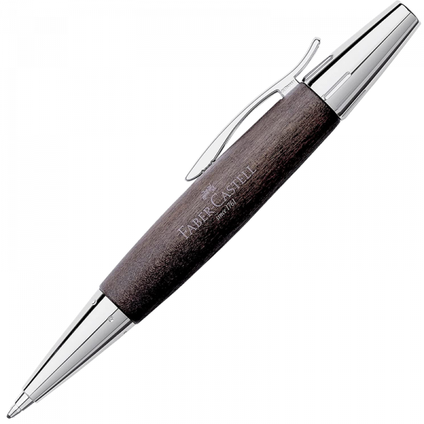 Bolígrafo E-motion Madera de Peral negro