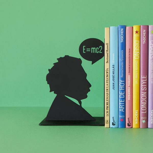 Sujetalibros Einstein