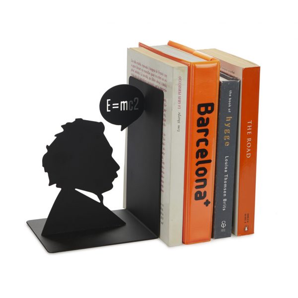 Sujetalibros Einstein