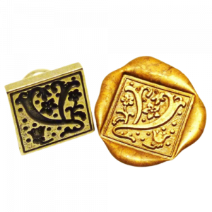 Set Sello Lacre Landi con Inicial y Lacre