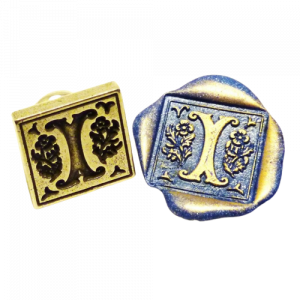 Set Sello Lacre Landi con Inicial y Lacre