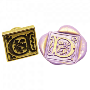 Set Sello Lacre Landi con Inicial y Lacre