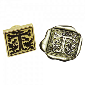 Set Sello Lacre Ca D'Oro con Inicial y Lacre