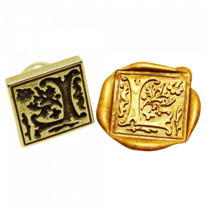 Set Sello Lacre Ca D'Oro con Inicial y Lacre