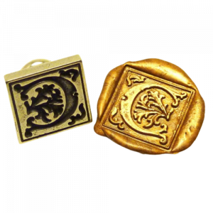 Set Sello Lacre Ca D'Oro con Inicial y Lacre