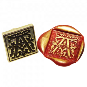 Set Sello Lacre Ca D'Oro con Inicial y Lacre