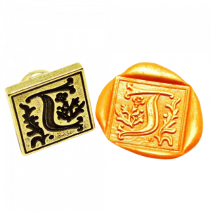 Sello Lacre Palacio Ducale con Inicial y Lacre