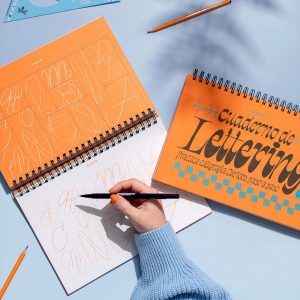 Cuaderno de Lettering Curioos Paso a Paso Rubio