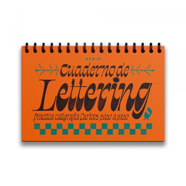 Cuaderno de Lettering Curioos Paso a Paso Rubio