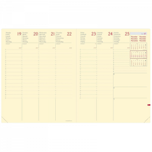 Agenda de Piel Président Quo Vadis Recambiable