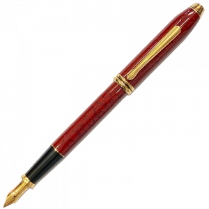 Pluma Estilográfica Cross Townsend laca roja cardenal