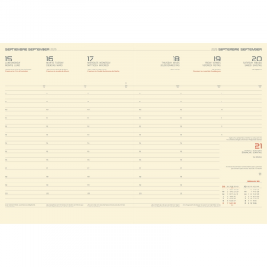Agenda Sahara 2025 SV Marrón Deusto