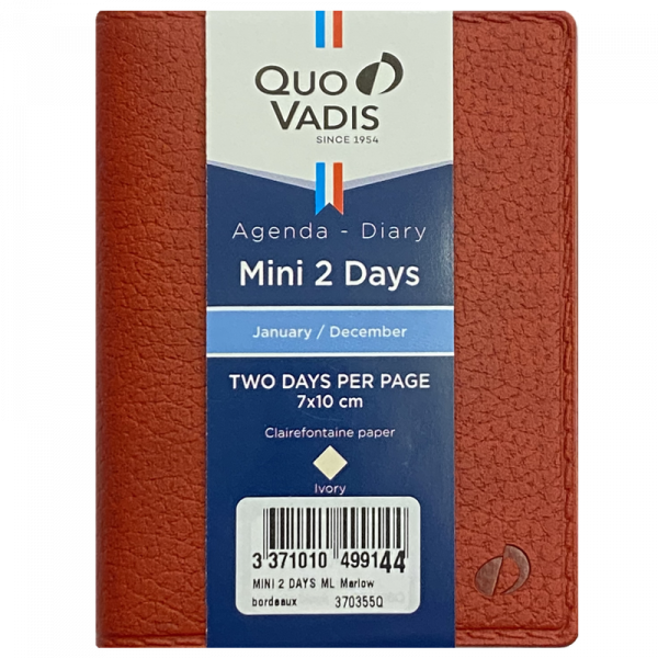 Agenda Mini 2 days 2024 Quo Vadis