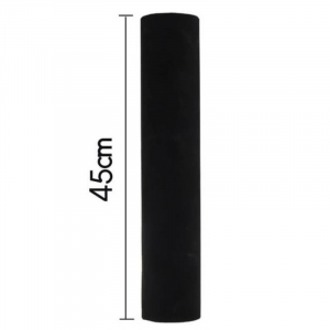Terciopelo Negro Adhesivo 45cm x 0,25cm