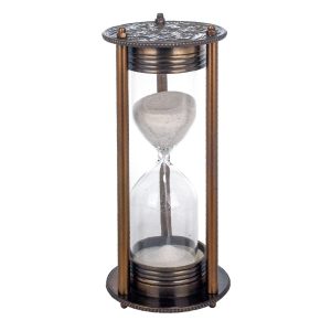 Reloj de arena latón 6 minutos