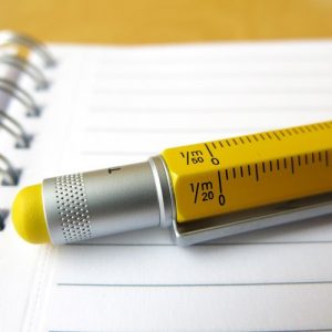 Construction Amarillo Troika Bolígrafo