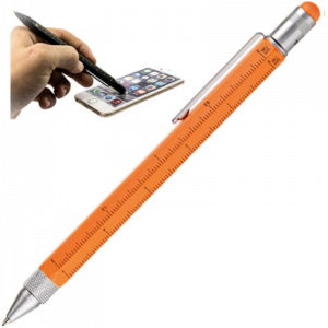 Construction Naranja Troika Bolígrafo