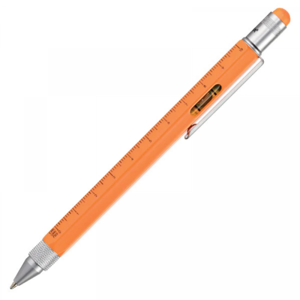Construction Naranja Troika Bolígrafo