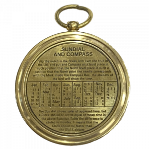Brújula Pocket Sundial