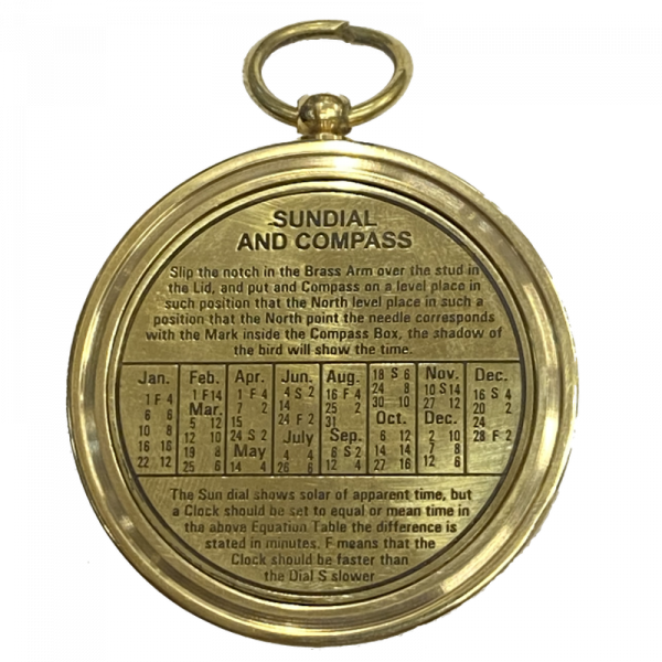 Brújula Pocket Sundial