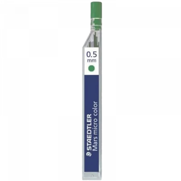 Recambio de minas 0,5 mm verde Staedtler