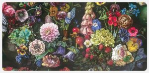 Juego Sobre y Tarjeta Dhalias