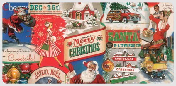 Juego Sobre y Tarjeta Feliz Navidad