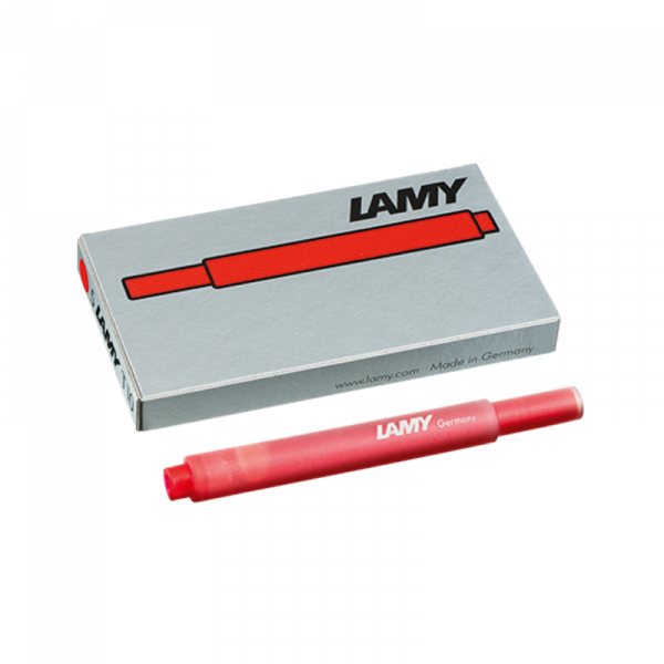 Cartuchos Lamy rojo T10