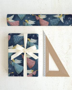 Papel Ángeles musicales navideños