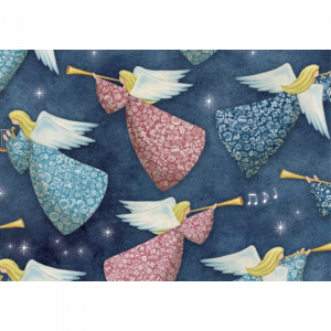 Papel Ángeles musicales navideños