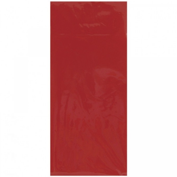 Pack 6 Hojas Seda Rojo