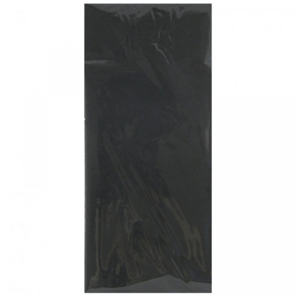 Pack 6 Hojas Seda Negro