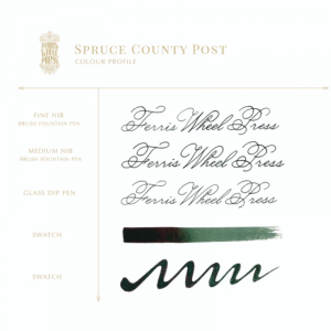 Spruce County Post Ink Tintero Ferris Wheel Press 38ml