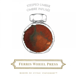 Steeped Umber Ink Tintero Ferris Wheel Press 38ml