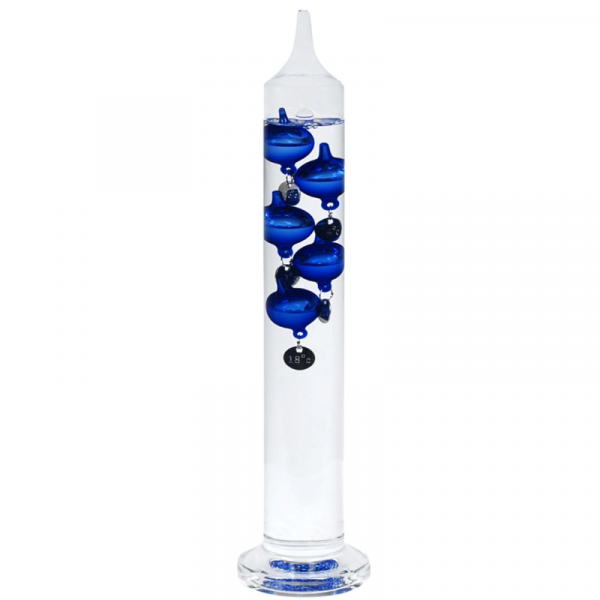 Termómetro de Galileo Azul 33cms