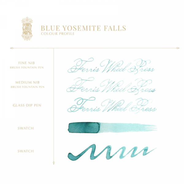 Blue Yosemite Falls Tintero Ferris Wheel Press 38ml
