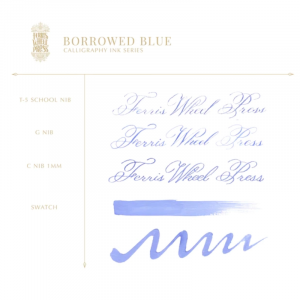 Borrowed Blue - Tinta Caligrafía Ferris Wheel Press 28ml