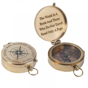 Brújula con tapa Tolkien