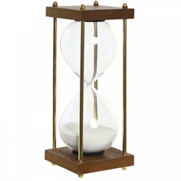 Reloj de Arena con base madera 5 minutos
