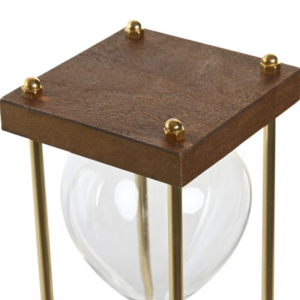 Reloj de Arena con base madera 5 minutos