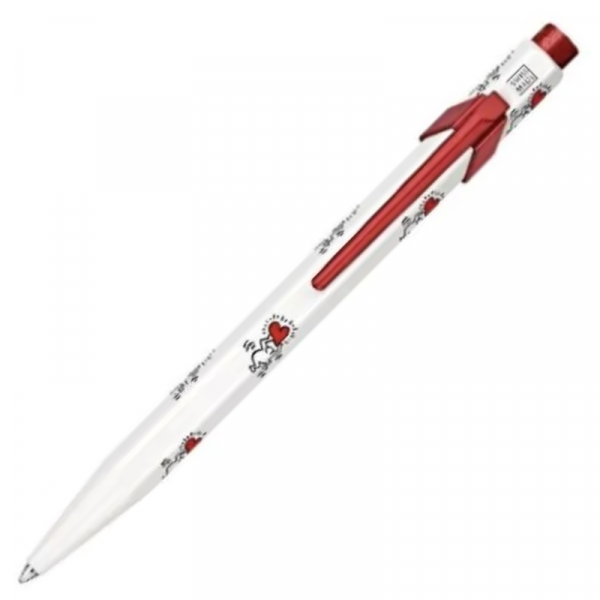 Keith Haring White Caran d'Ache 849
