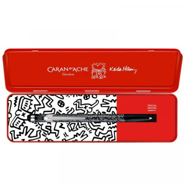 Keith Haring Black Caran d'Ache 849