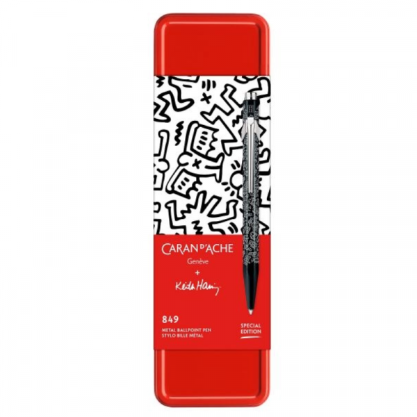 Keith Haring Black Caran d'Ache 849