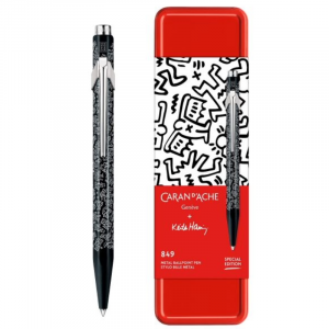 Keith Haring Black Caran d'Ache 849