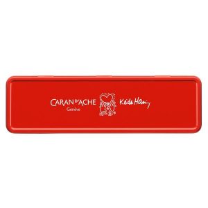 Keith Haring White Caran d'Ache 849