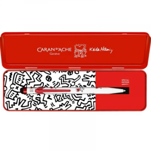 Keith Haring White Caran d'Ache 849