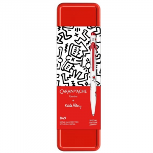 Keith Haring White Caran d'Ache 849