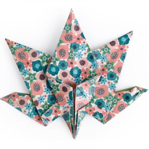 Papel Origami Herbarium