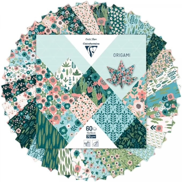 Papel Origami Herbarium