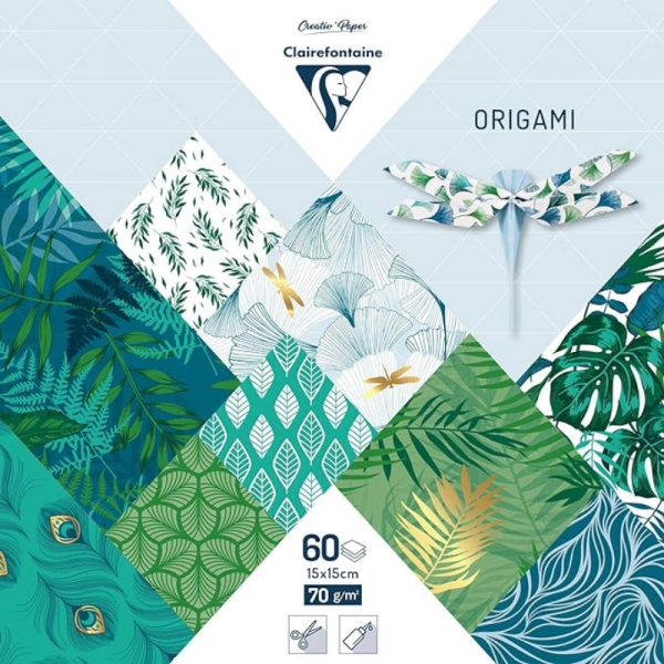 Papel Origami Chic Vegetal